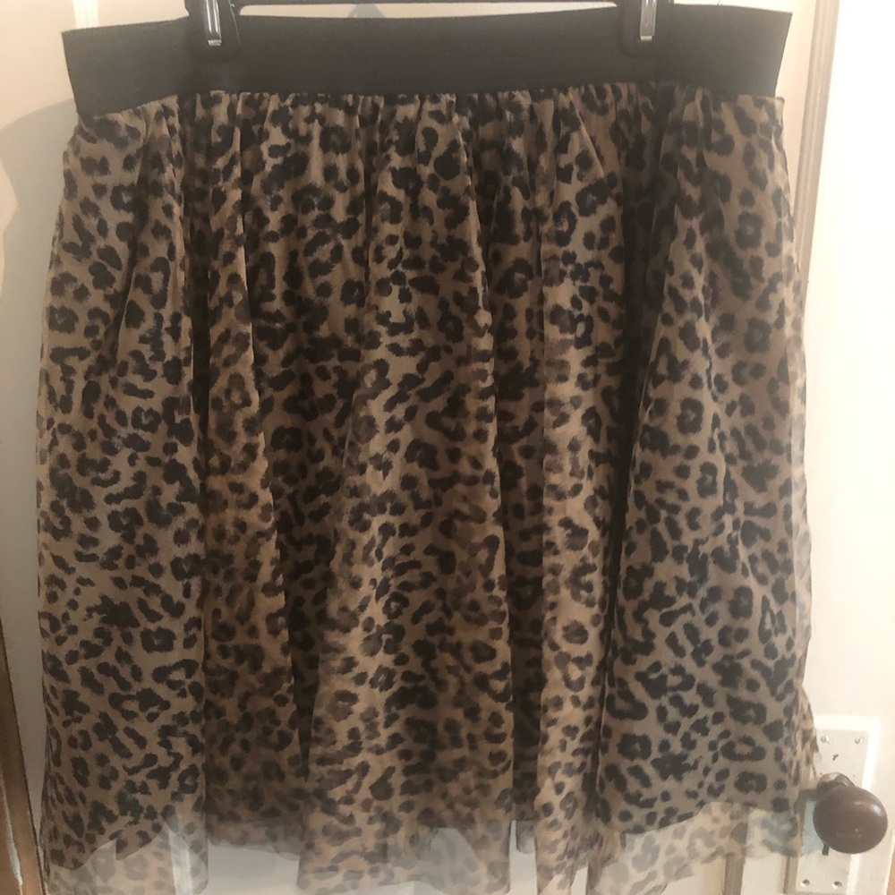 Torrid Leopard Tutu Skirt